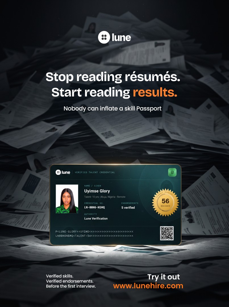 Lune Social Campaign: Stop Reading Résumés